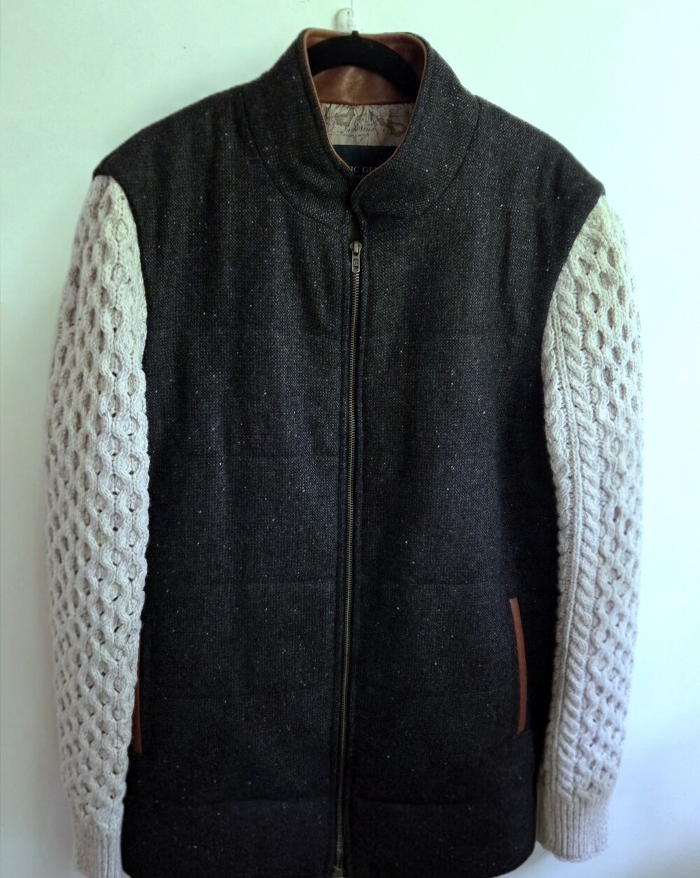 Celtic Tweed Ireland Shackleton Jacket| Irish Wool Heritage Coat | Unisex